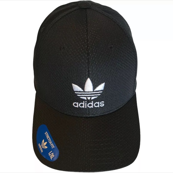 adidas Accessories Adidas Originals Trefoil Logo Black Zig Stretch